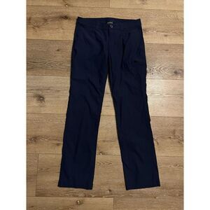 Eddie Bauer Womens Blue Outdoor Nylon Pants Size 10